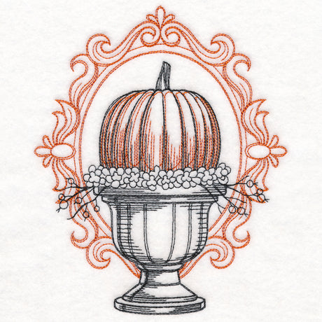 Boo-tiful Halloween - Pumpkin and Urn