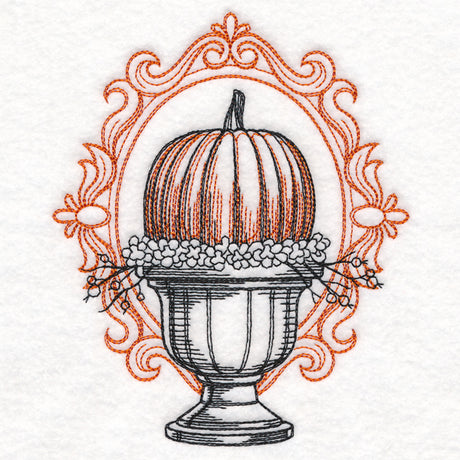 Boo-tiful Halloween - Pumpkin and Urn