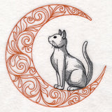 Boo-tiful Halloween - Cat in Moon