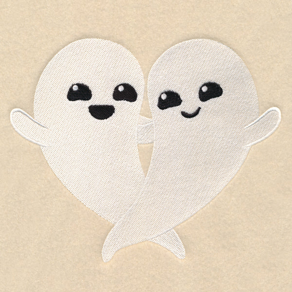 Sweet Snuggling Ghosts