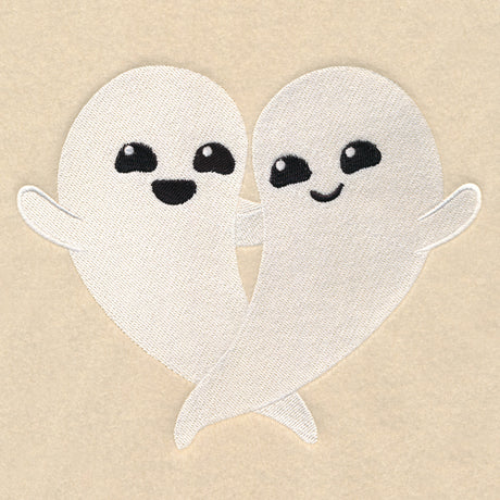 Sweet Snuggling Ghosts