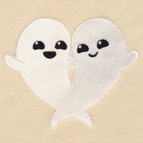 Sweet Snuggling Ghosts