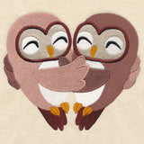 Sweet Snuggling Owls