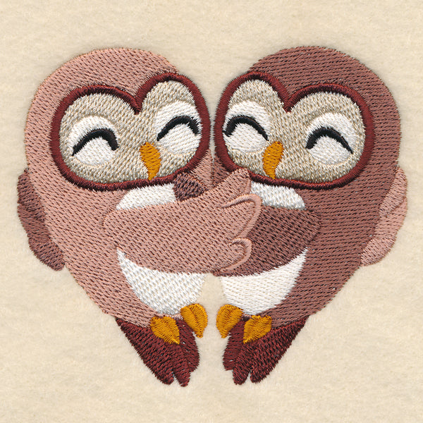 Sweet Snuggling Owls