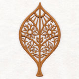 Folk Cut Elm Leaf