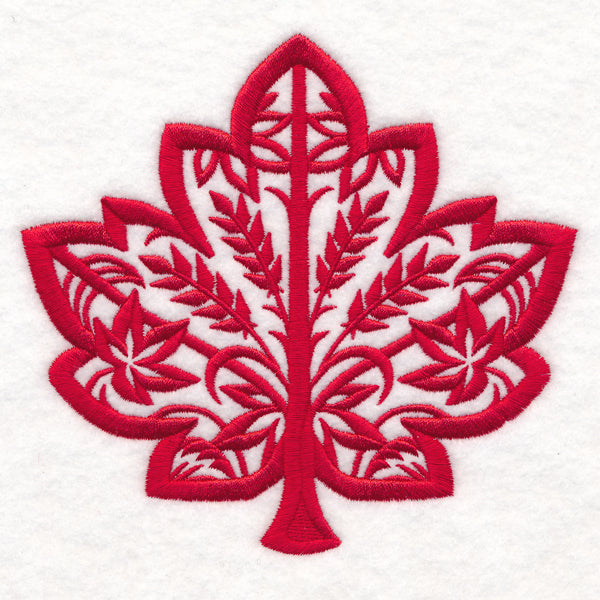Folk Cut Maple Leaf
