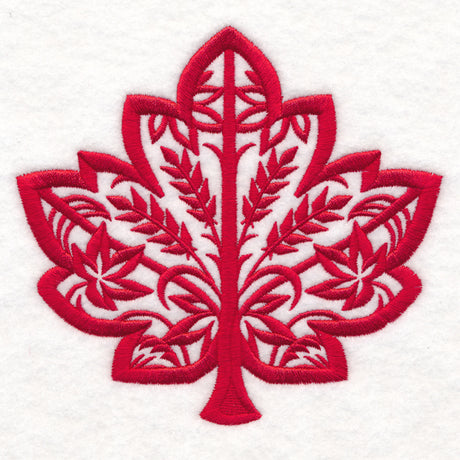 Folk Cut Maple Leaf