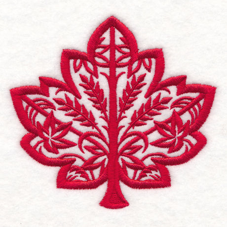 Folk Cut Maple Leaf