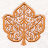 Folk Cut Pumpkin Leaf