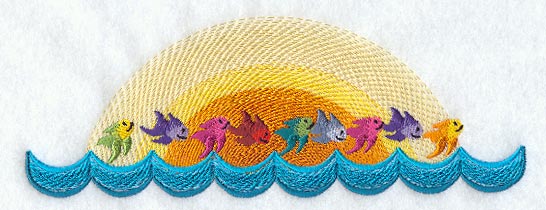 Tropical Fish and Sun