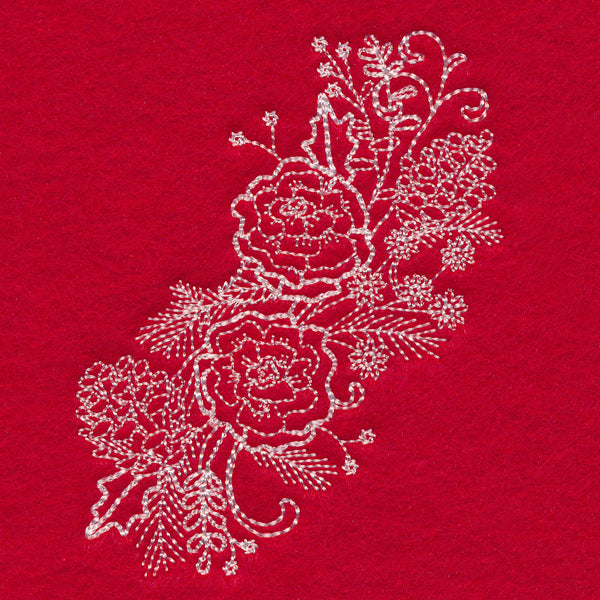 Blissful Carnation Spray (Whitework)