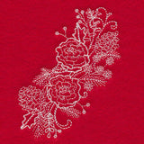 Blissful Carnation Spray (Whitework)