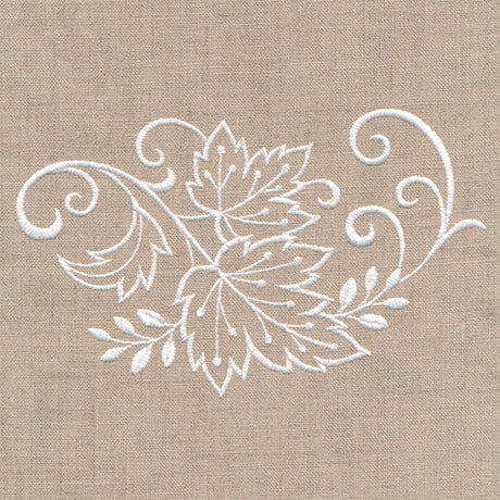 Rustic Maple Leaves Accent