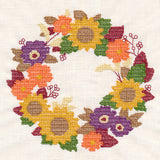 Autumn Wreath (Cross Stitch)