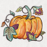 Painted Jacobean Pumpkin