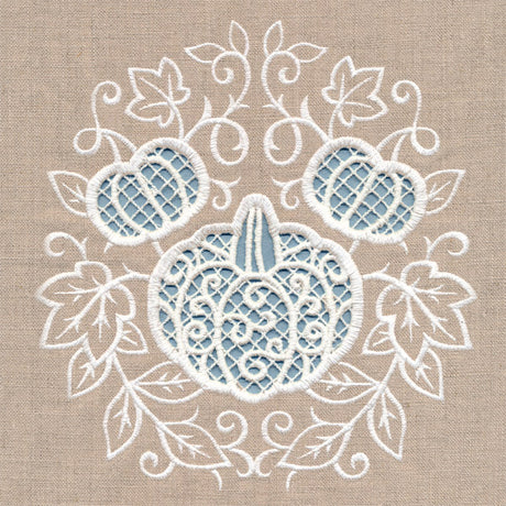 Pumpkin Feature (Cutwork)