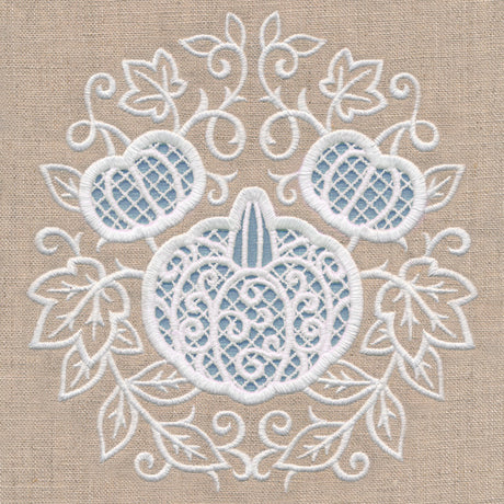 Pumpkin Feature (Cutwork)