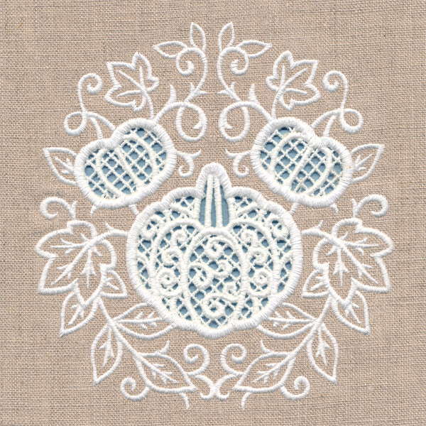 Pumpkin Feature (Cutwork)