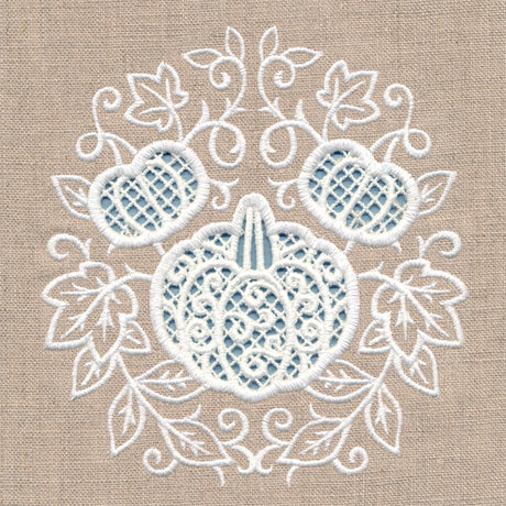 Pumpkin Feature (Cutwork)