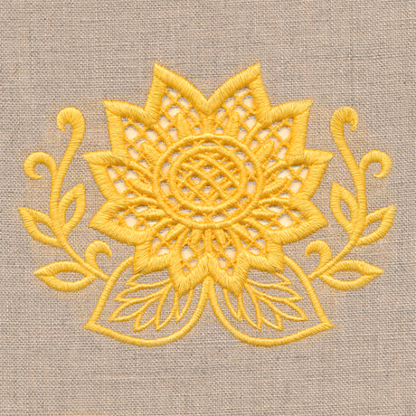 Sunflowers Accessory (Cutwork)