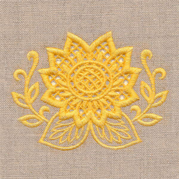 Sunflowers Accessory (Cutwork)