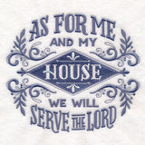 As for Me and My House