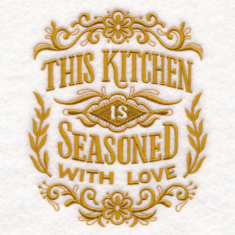 This Kitchen Is Seasoned with Love