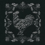 Framed Chalkboard Rooster
