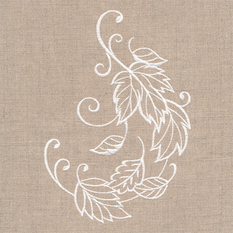 Rustic Leaves Accent