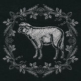 Framed Chalkboard Lamb