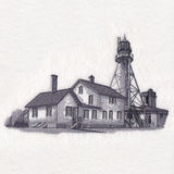 Whitefish Point Lighthouse Sketch (Michigan)