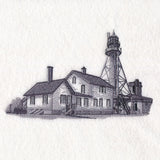 Whitefish Point Lighthouse Sketch (Michigan)