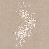 Golden Glamour Snowflakes