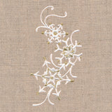 Golden Glamour Snowflakes