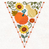 Autumn Bunting - Pumpkin and Gourd