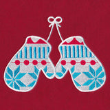 Sweater Silhouette Mittens