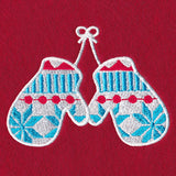 Sweater Silhouette Mittens