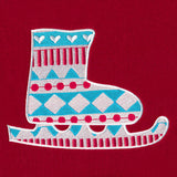 Sweater Silhouette Ice Skate