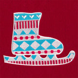 Sweater Silhouette Ice Skate