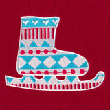 Sweater Silhouette Ice Skate