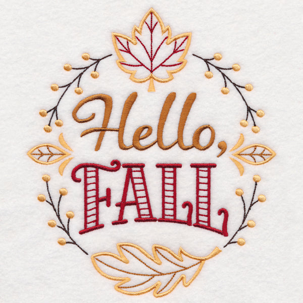 Hello, Fall