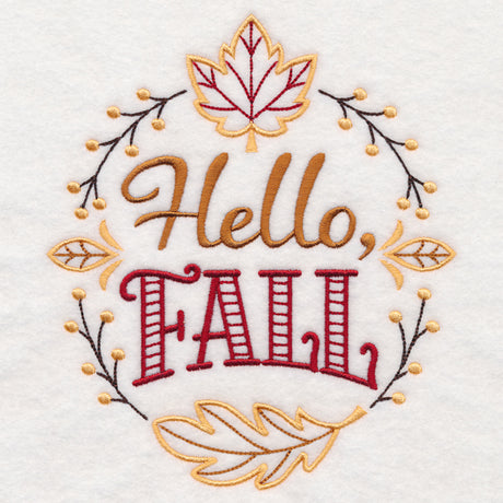 Hello, Fall