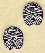 Tracks - Zebra Print