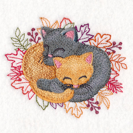 Autumn Cozy Cuddlers - Cats