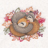 Autumn Cozy Cuddlers - Squirrels