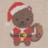 Santa Bear (Cross Stitch)