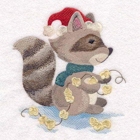 Woodland Christmas Party - Raccoon