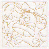 Christmas Quilting - Bell (Double Run)
