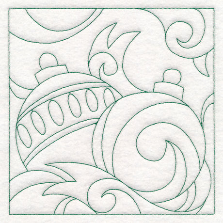 Christmas Quilting - Ornament (Double Run)