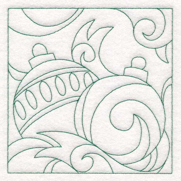 Christmas Quilting - Ornament (Double Run)
